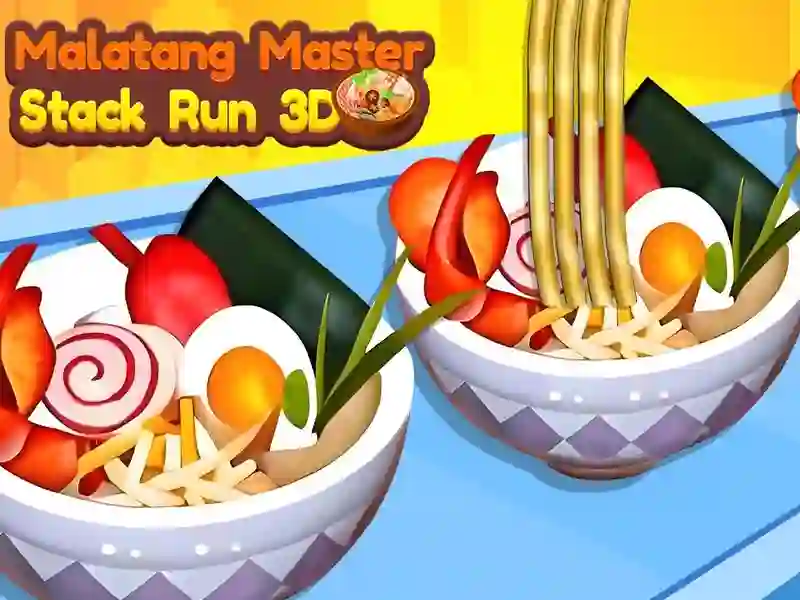 Spil Malatang Master Stack Run 3D online