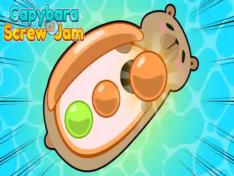 Spil Capybara skruestop online Spil Capybara skruestop online