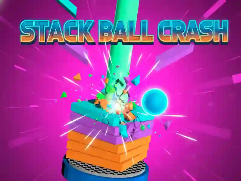 Spil Stack Ball Crash online