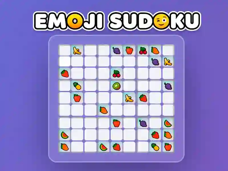 Spil Emoji Sudoku online