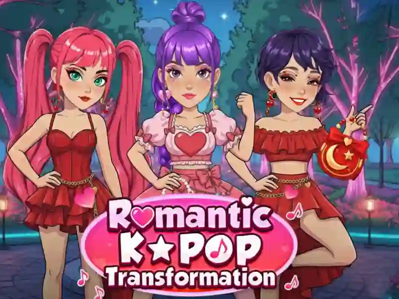 Spil Romantisk K Pop Transformation online