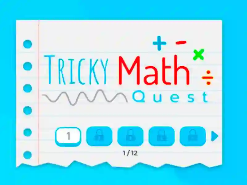 Spil Tricky Math Quest online