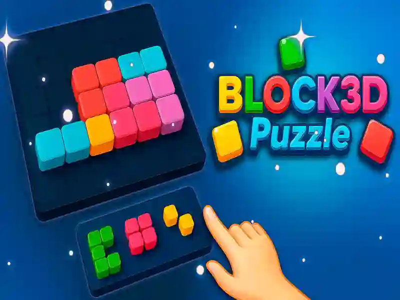 Spil Bloker puslespil 3D online