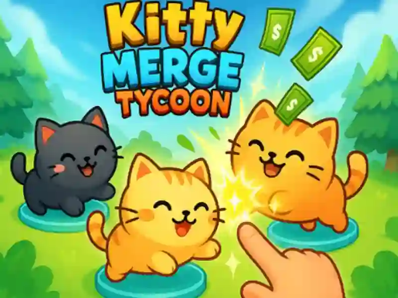 Spil Kitty Merge tycoon online