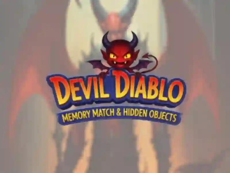 Spil Devil Diablo Memory Match & skjulte objekter online