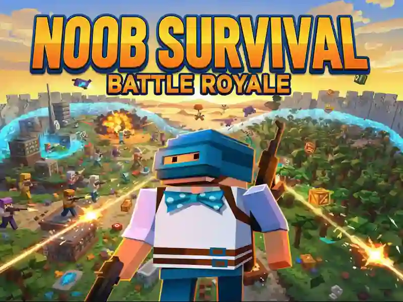 Spil Noob Survival: Battle Royale online