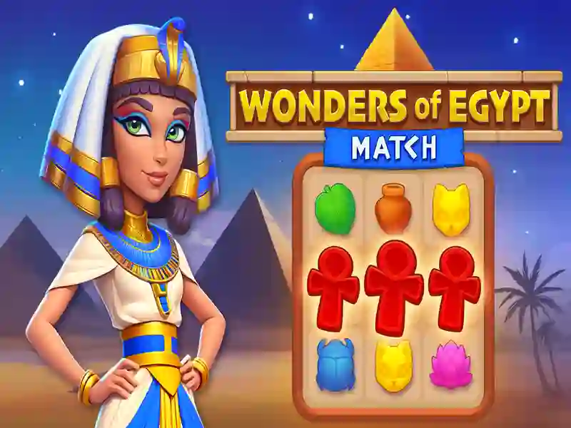 Spil Wonders of Egypt Match online