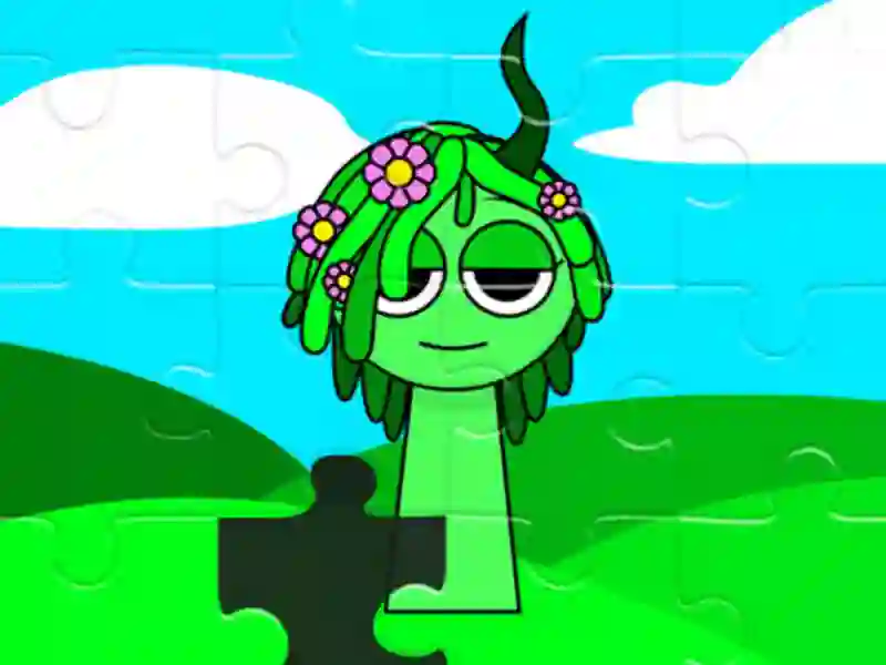 Spil Sprunki Jigsaw-puslespil online