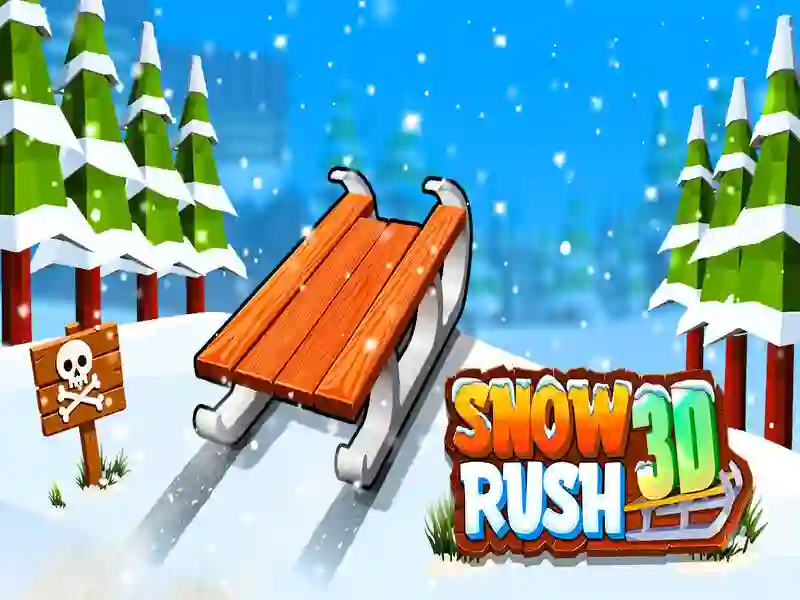 Spil Snow Rush 3D online Spil Snow Rush 3D online