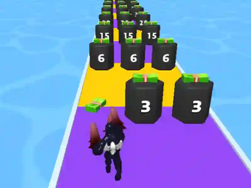 Spil Venom Run 3D online