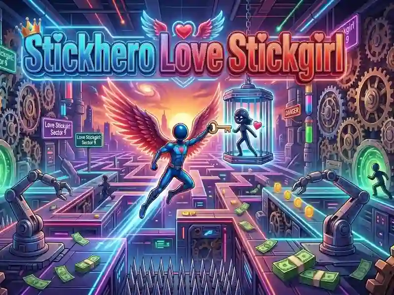 Spil Stickhero Love Stickgirl online