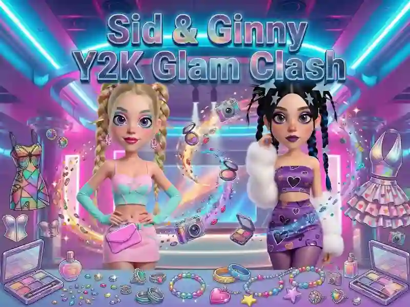 Spil Sid & Ginny Y2K Glam Clash online