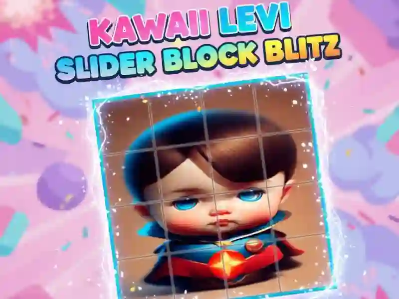 Spil Kawaii Levi Slider Block Blitz online