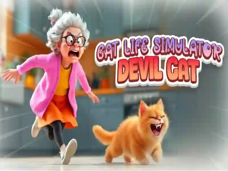 Spil Cat Life Simulator: Devil Cat online