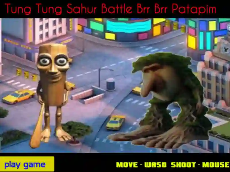 Spil Tung Tung Sahur Battle BRR BRR Patapim online