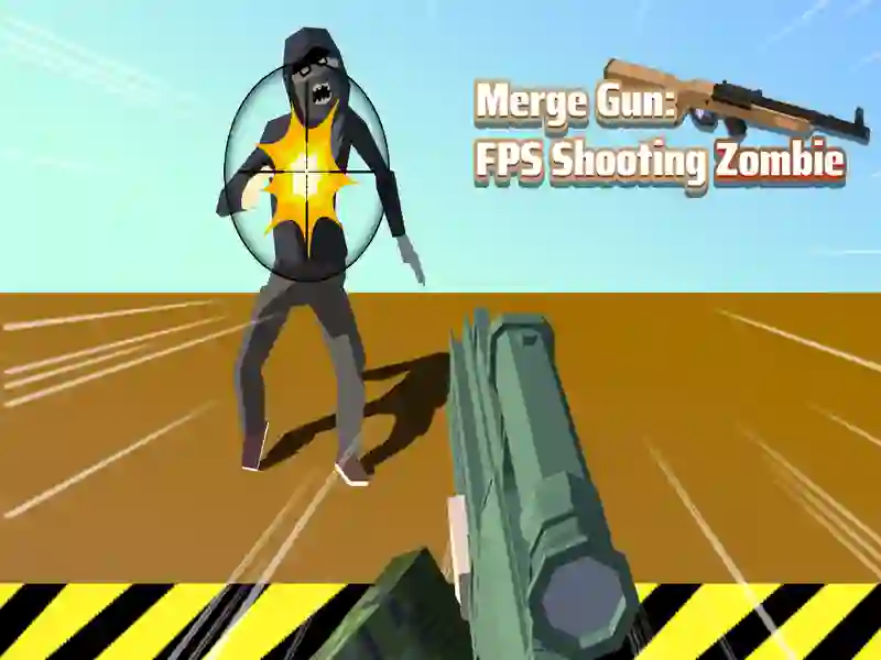 Spil Merge pistol FPS skyde zombie online