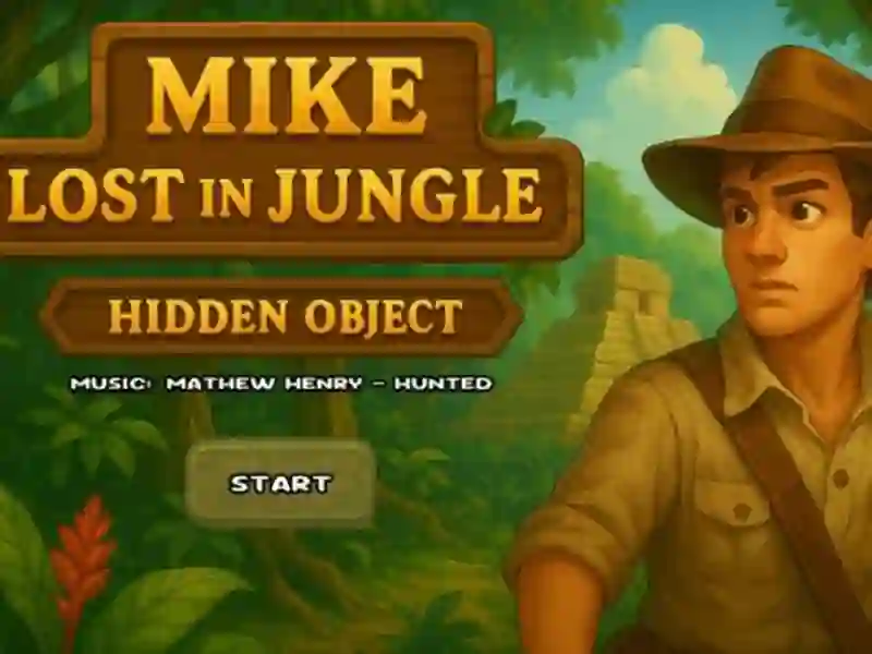 Spil Mike Lost In Jungle Hidden Object online