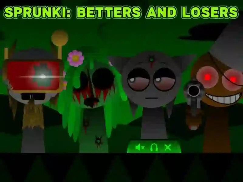 Spil Sprunki: Bedre og tabe online