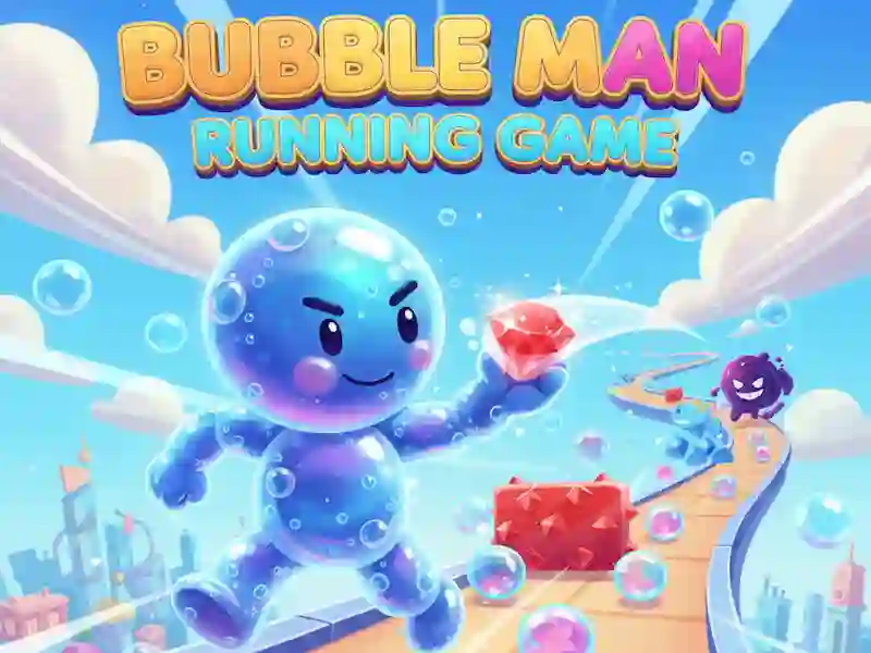 Spil Bubble Man løbespil online