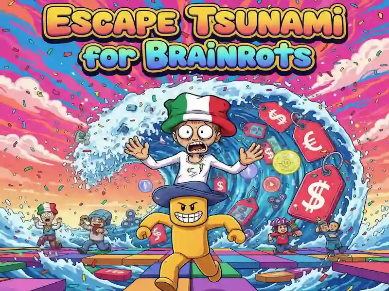 Spil Undslippe Tsunami for Brainrots online