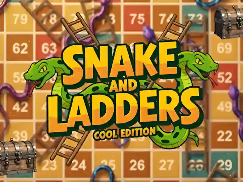 Spil Snake and Ladders Cool Edition online