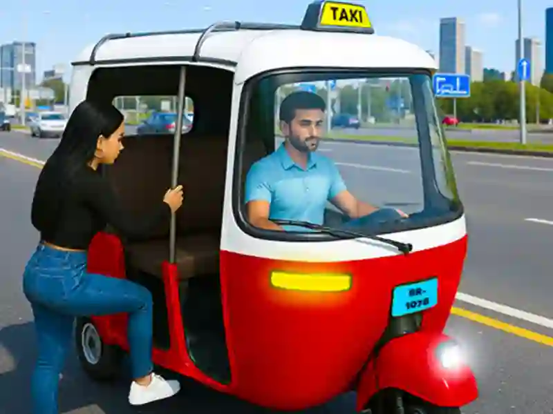 Spil Tuk tuk Rickshaw online