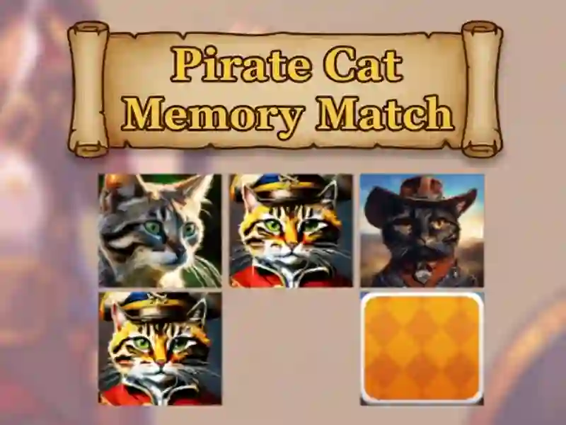 Spil Piratkathukommelse Match online