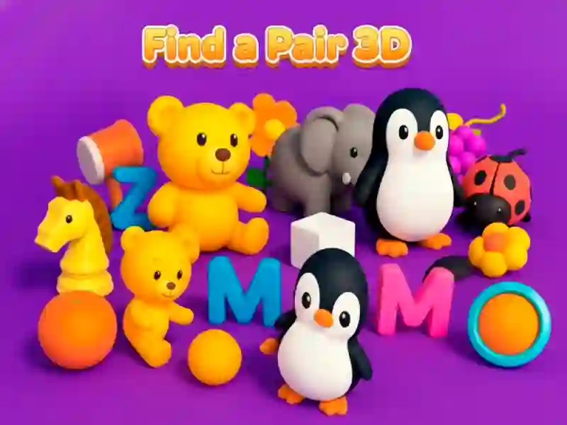 Spil Find et par 3D online