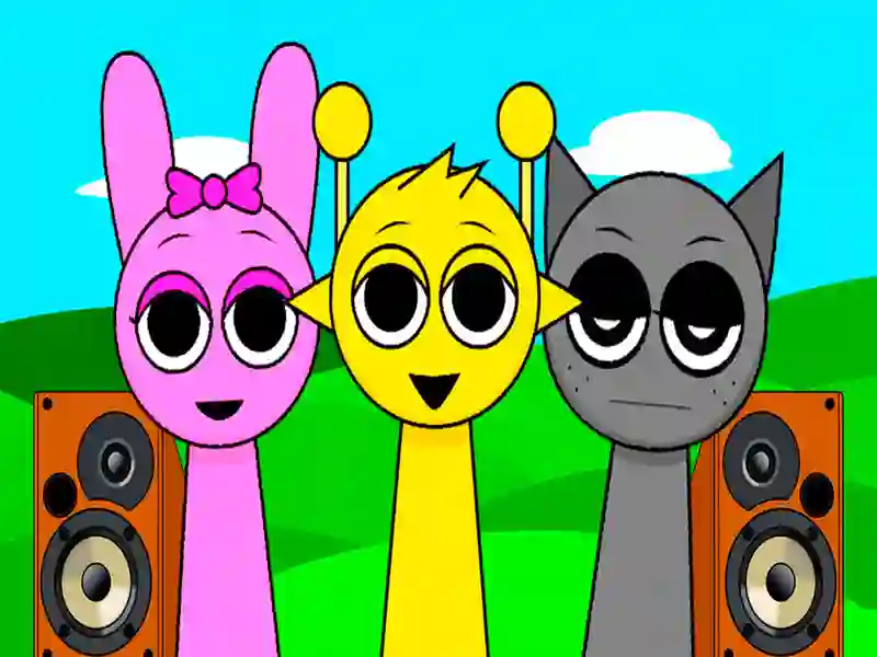 Spil Sprunki Monster Music Beats online