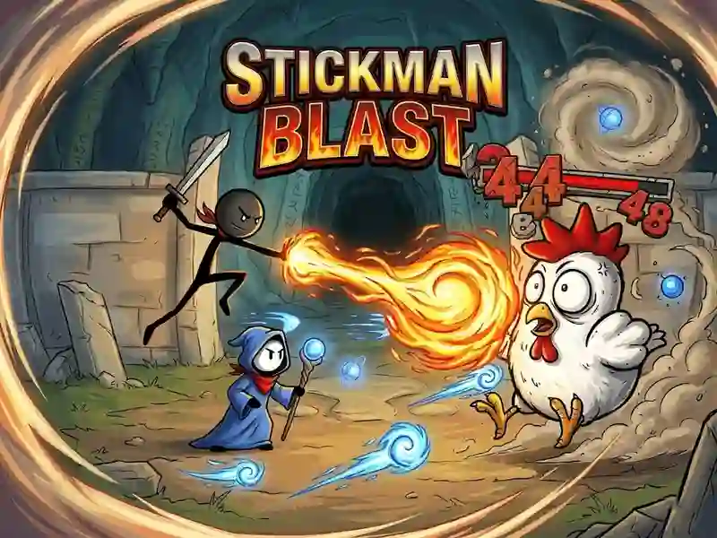 Spil Stickman Blast online