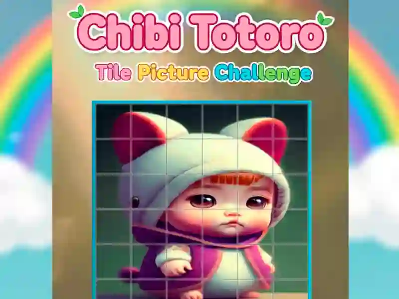 Spil Chibi Totoro Tile Picture Challenge online