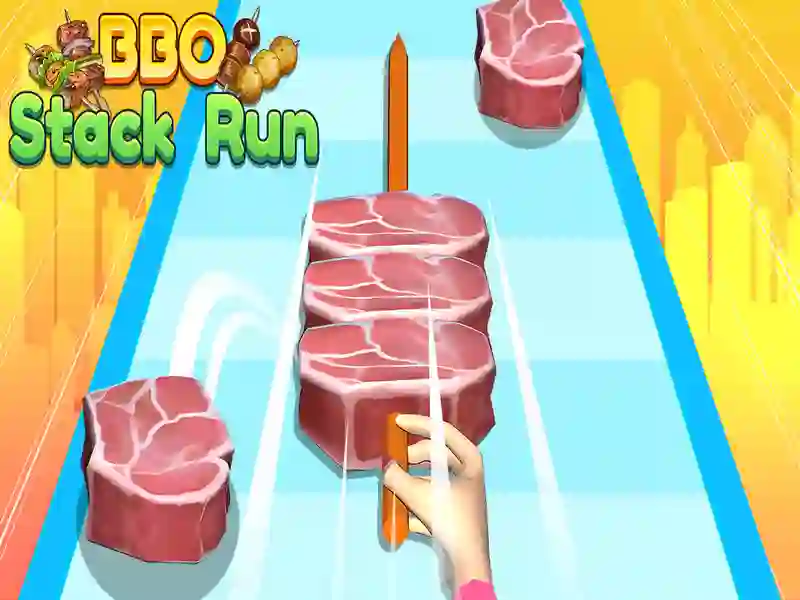 Spil BBQ Stack Run online Spil BBQ Stack Run online