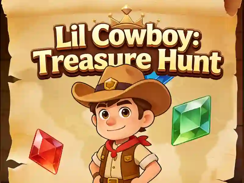 Spil Lil Cowboy: Skattejagt online
