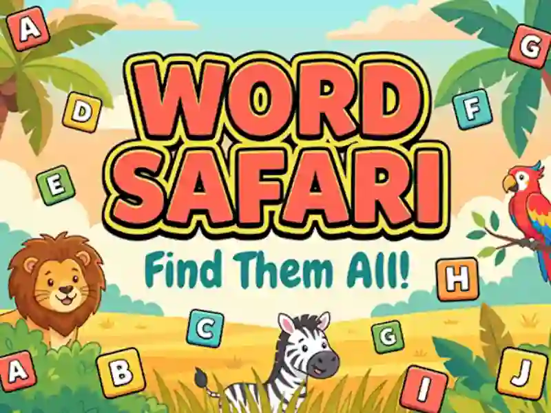 Spil Word Safari online