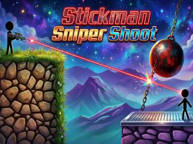 Spil Stickman Sniper Shoot online