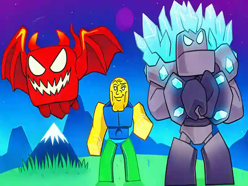 Spil Obby den legendariske drage online