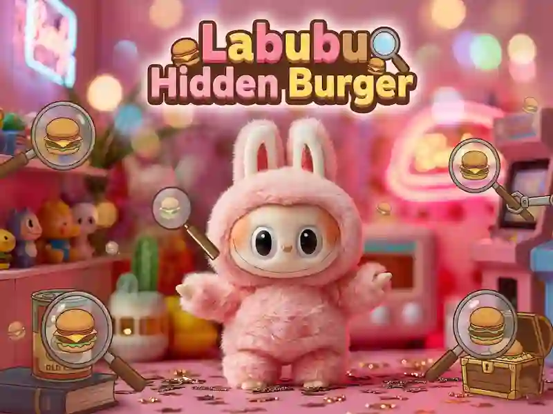 Spil Labubu Hidden Burger online