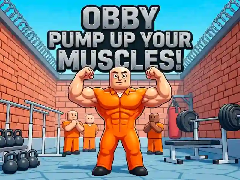 Spil Obby Pump Up Your Muscles! online
