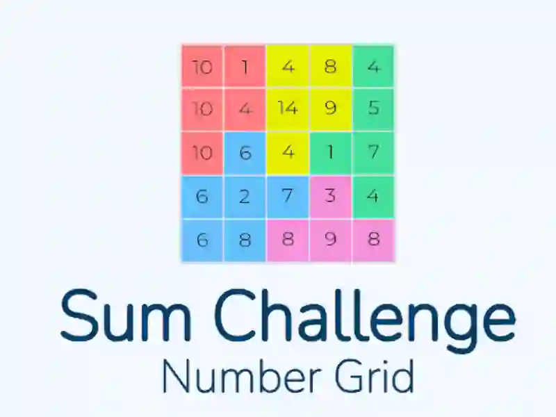 Spil Sum Challenge Number Grid online Spil Sum Challenge Number Grid online