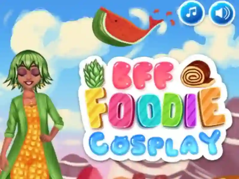 Spil BFF Foodie Cosplay online Spil BFF Foodie Cosplay online