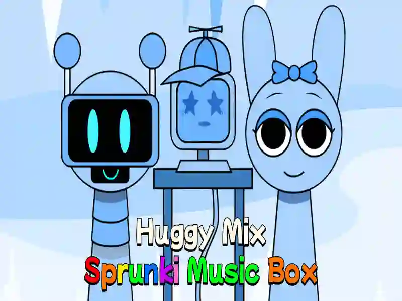 Spil Huggy Mix Sprunki Music Box online