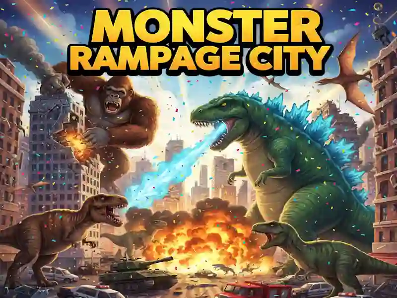Spil Monster Rampage City online