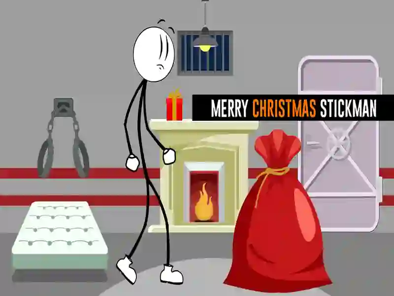 Spil Glædelig julestickman online