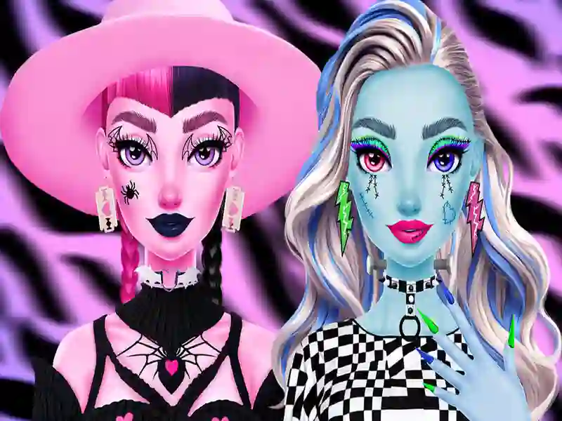 Spil Monsterella Fantasy Makeup online Spil Monsterella Fantasy Makeup online