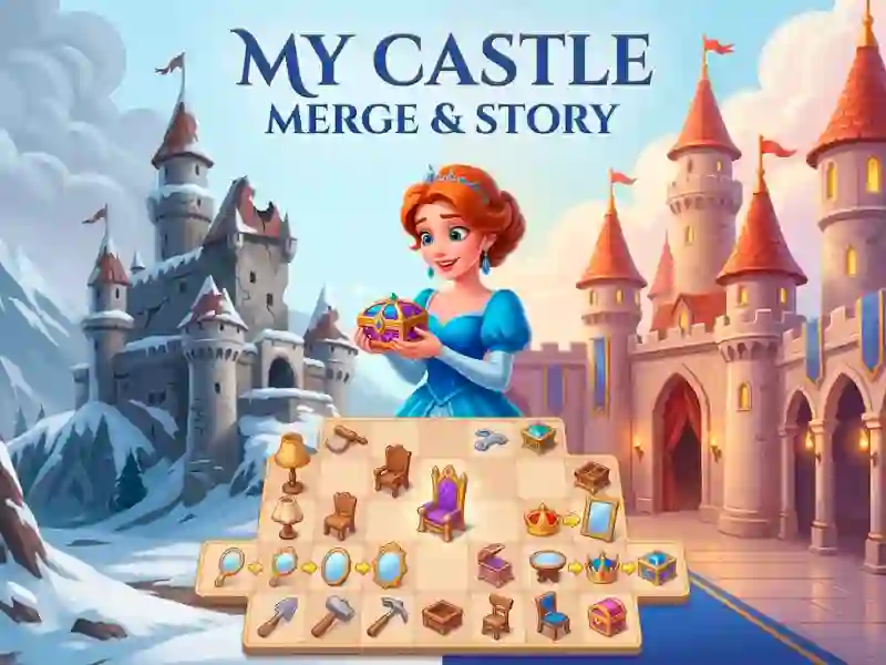 Spil My Castle. Merge & Story online