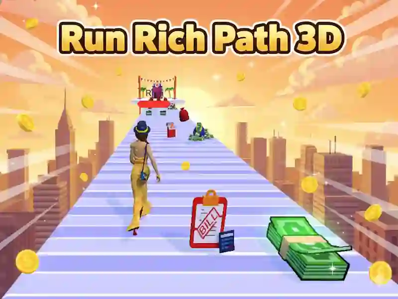 Spil Kør Rich Path 3D online
