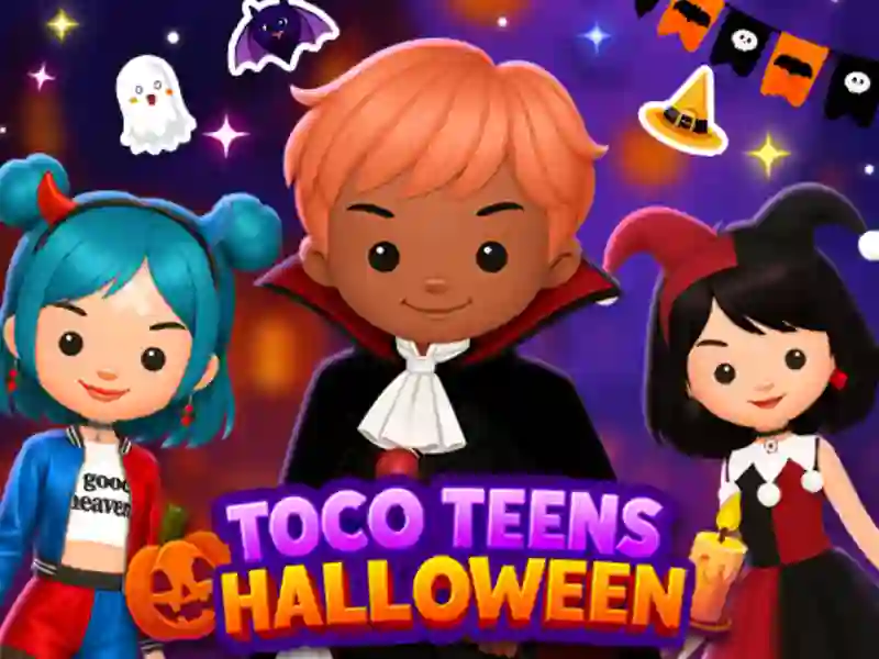 Spil Toco Teens Halloween Party online Spil Toco Teens Halloween Party online