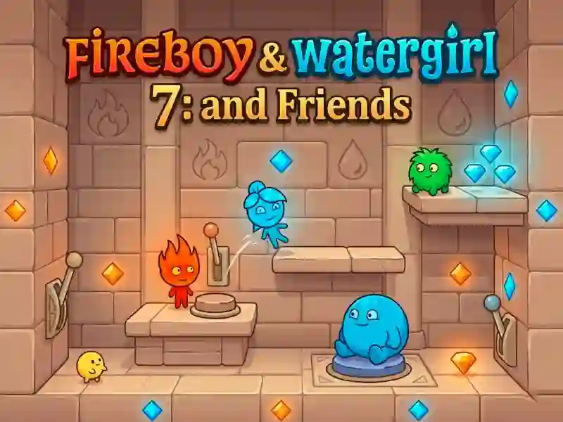 Spil Fireboy & Watergirl 7: and Friends online