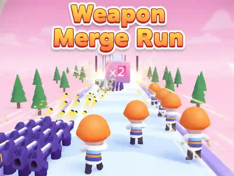 Spil Weapon Merge Run online