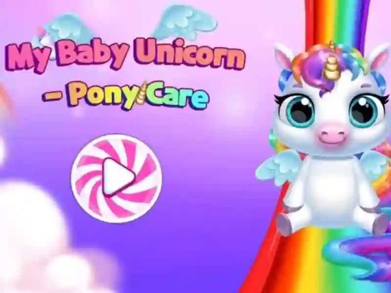 Spil My Baby Unicorn Pony Care online